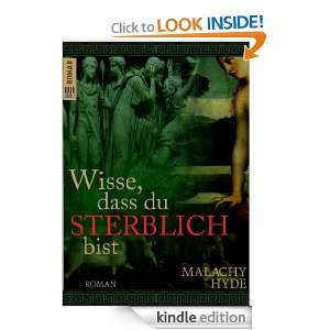   bist (German Edition) Malachy Hyde  Kindle Store