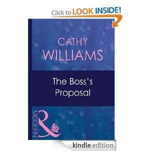 The Bosss Proposal: Cathy Williams:  Kindle Store