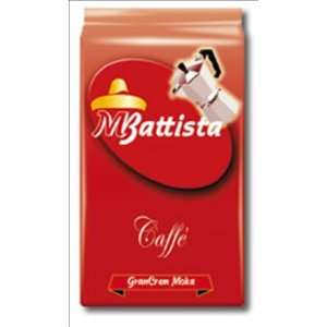 Battista Gran Crem Moka Espresso Coffee (Brick):  Grocery 