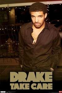 DRAKE POSTER ~ TAKE CARE 22x34 Music Rap Hip Hop  