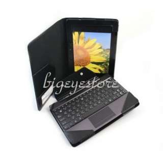 Black Keyboard Leather Case Cover+Flim+Stylus for ASUS Transformer 