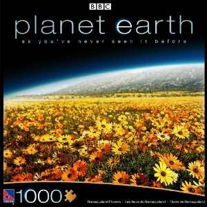    Planet Earth Namaqualand Flowers   1000 Piece Puzzle Toys & Games