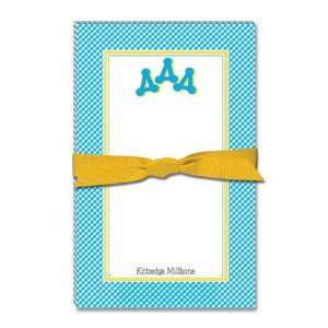 Noteworthy Collections   Sorority Large Jot Pads (Delta Delta Delta 
