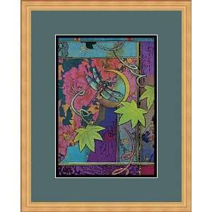   New Moon Dragonfly by Joyce McAdams   Framed Artwork