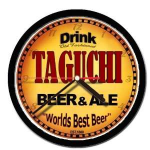  TAGUCHI beer and ale cerveza wall clock: Everything Else