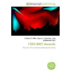  1995 BRIT Awards (9786134021036): Books