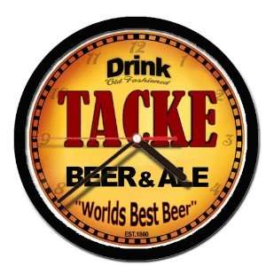  TACKE beer and ale cerveza wall clock: Everything Else