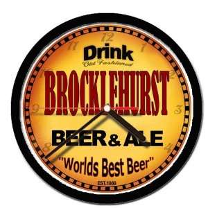  BROCKLEHURST beer and ale cerveza wall clock: Everything 