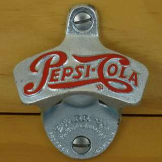 PEPSI Cola Starr X Wall Mount Bottle Opener NEW!  