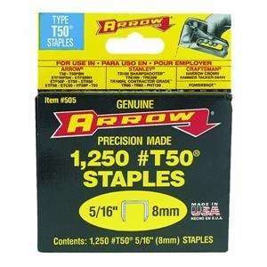    Arrow Fastener 50524 T50 Staples (Pack of 4): Home Improvement