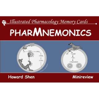  Illustrated Pharmacology Memory Cards PharMnemonics 