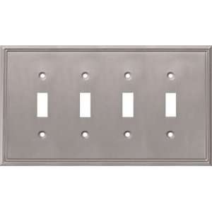    Creative Accents Brushed Nickel Wall Plate: Home Improvement