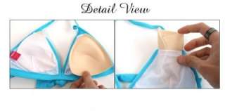   Bra Cami Shaper Push Up Bikini Pads Insert Breast Enhancer NEW  