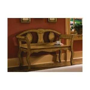 Pulaski French Hand Painted Bench   Pulaski Furniture   620247:  