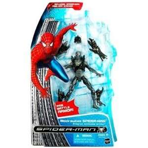   Black suited Spider man with Snap on Symbiote Armor Toys & Games