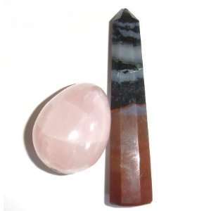   Agate Rose Quartz Crystal Healing Stones As Is Sale 