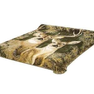 New Solaron King Size Deer Korean Mink Blanket 