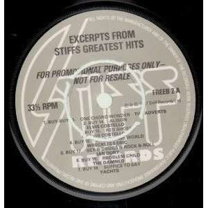  VARIOUS 7 INCH (7 VINYL 45) UK STIFF 1977 EXCERPTS FROM 
