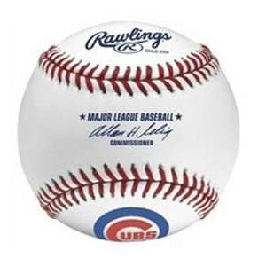   : Rawlings Chicago Cubs Official MLB Logo Baseball: Sports & Outdoors
