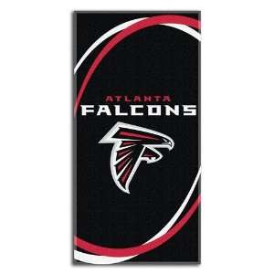   Falcons NFL Fiber Reactive Swoosh Beach Towel (60x30)