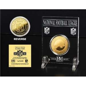  Buffalo Bills 24KT Gold Game Coin With Acrylic Display 