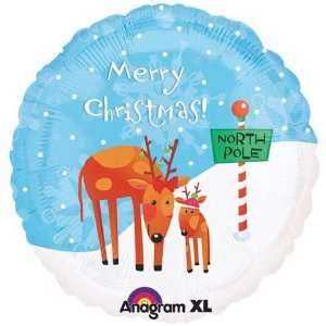 Christmas Balloons   18 North Pole Reindeer: Toys & Games