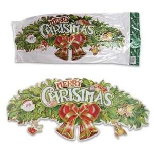   24L Paper Decoration Swag Pop Up Merry Christmas: Home & Kitchen