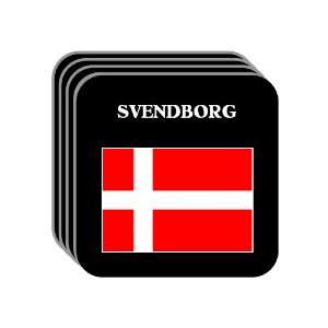  Denmark   SVENDBORG Set of 4 Mini Mousepad Coasters 