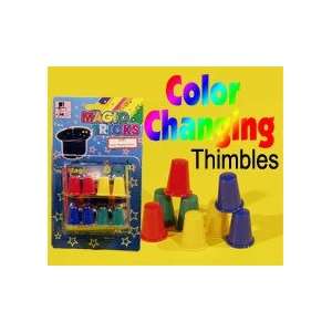    Color Changing Thimble   Beginner Magic Trick: Toys & Games