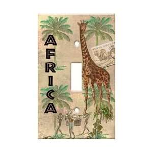  Switch Plate Cover Art Africa Travel Themed S: Home 