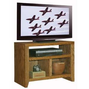  City Loft 32 TV Stand in Golden Oak: Furniture & Decor