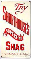 Shorthouses Superfine Shag enamelled steel wall sign (dp)  