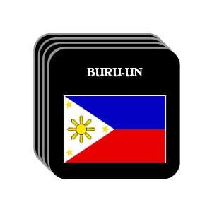  Philippines   BURU UN Set of 4 Mini Mousepad Coasters 