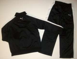 Boys Puma 2 pc track sport suit, Jacket, pants, size 5. NWT  