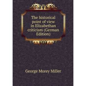   criticism (German Edition) (9785876267023) George Morey Miller Books