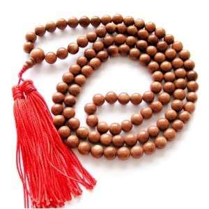  8mm 108 Goldstone Beads Buddhist Prayer Mala Necklace 