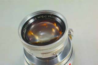 Leica M 50mm f2 Collapsible 5cm Summicron 50/2+Leica M Mount Lens+ 