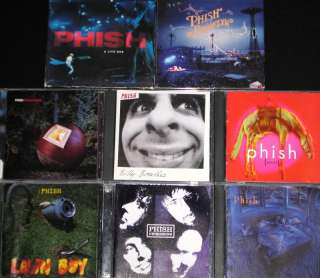 PHISH    8 CD COLLECTION  LIVE IN BROOKLYN, RIFT & MORE  