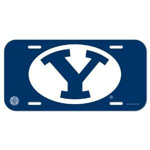  BYU COUGARS OFFICIAL LOGO LICENSE PLATE