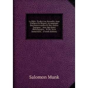   , . Et Du Texte Samaritain; . (French Edition): Salomon Munk: Books