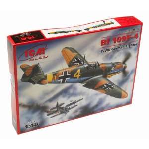    Messerschmitt BF 109F 4 Fighter 1 48 ICM Models Toys & Games