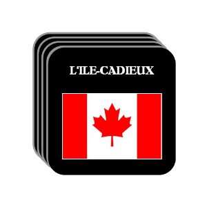  Canada   LILE CADIEUX Set of 4 Mini Mousepad Coasters 