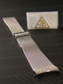 NOS 11/16 JB Champion MESH Vintage Watch Band  