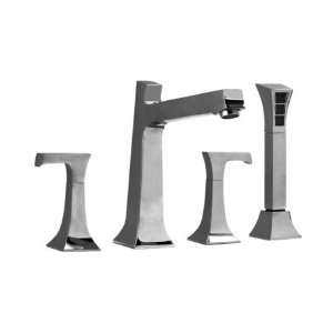  33018 33773 4 Piece Deckmount Tubfiller with Handshower 