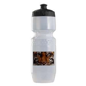    Trek Water Bottle Clear Blk Sumatran Tiger Face: Everything Else