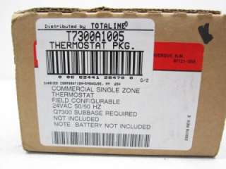 T7300A1005 COMMERCIAL SINGLE ZONE THERMOSTAT 24 VAC NIB  
