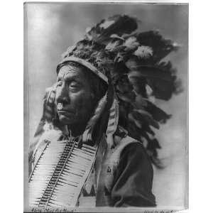   Red Cloud,1822 1909,Chief,Headdress,Sioux Indian man: Home & Kitchen