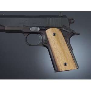  & 1911 Officers Grips Goncalo Alves S&A Mag Well