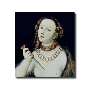 The Suicide Of Lucretia 1538 Giclee Print 