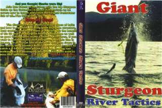 Sturgeon Fishing Giant Sturgeon River Tactics DVD NEW  